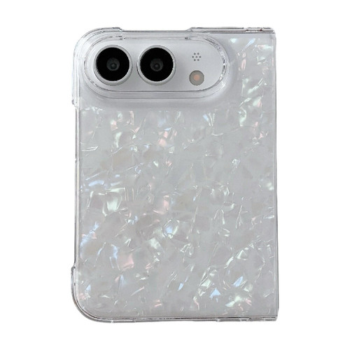 iPhone Duo Shell Pattern Two-section PC Phone Case - Colorful White