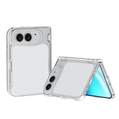 iPhone Duo Shockproof Terminator PC Integrated TPU Phone Case - Transparent