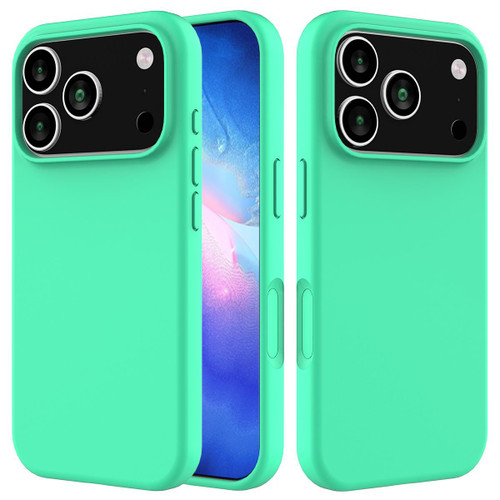 iPhone 18 Pro Max / 17 Pro Max Solid Color Silicone Phone Case - Green