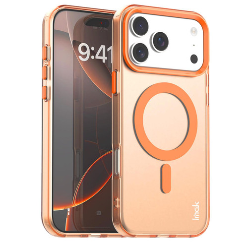 iPhone 18 Pro Max imak Candy Series Magnetic Shockproof Phone Case - Orange
