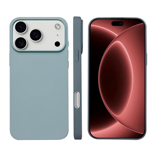 iPhone 18 Pro Max Liquid Silicone Phone MagSafe Case - Sierra Blue