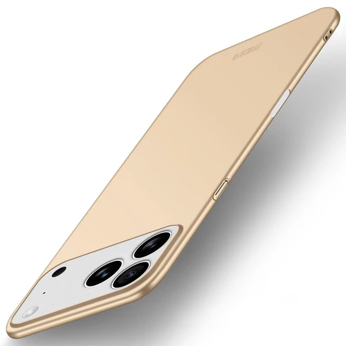 iPhone 18 Pro Max MOFI Frosted PC Ultra-thin Hard Phone Case - Gold