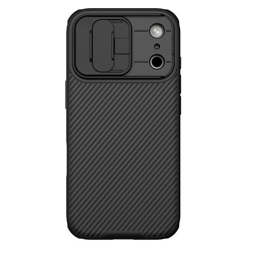 iPhone 18 Pro Max NILLKIN CamShield Pro Magnetic PC Phone Case - Black