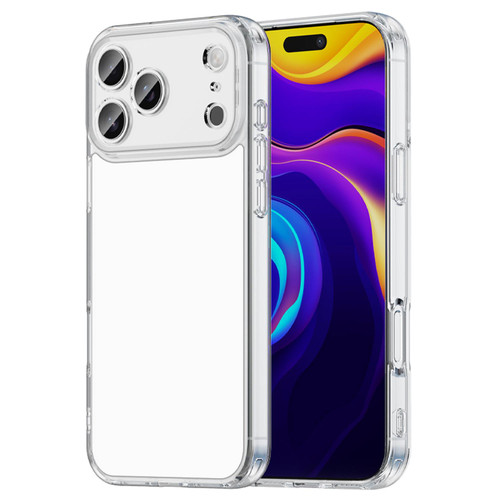 iPhone 18 Pro Max PC Hybrid TPU Airbag Shockproof Phone Case - Transparent