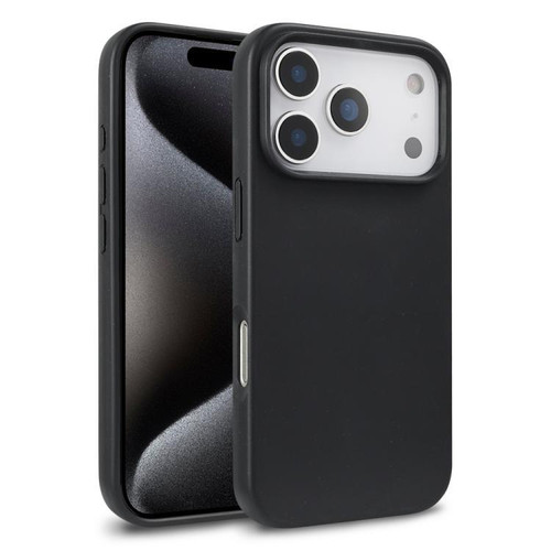 iPhone 18 Pro Max Wheat Straw TPU Phone Case - Black
