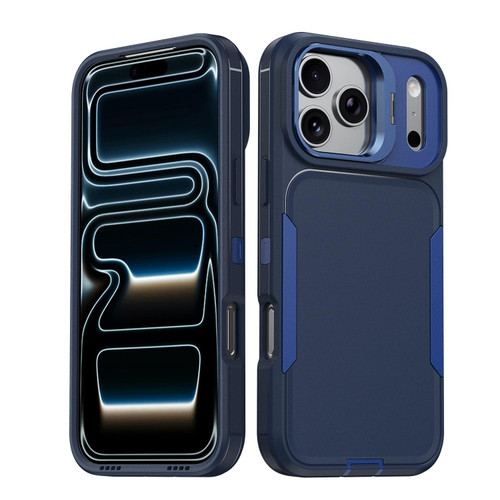 iPhone 18 Pro / 17 Pro Traveler Lens Frame Holder Phone Case - Blue