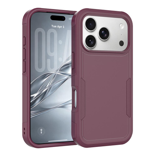 iPhone 18 Pro 2 in 1 PC + TPU Phone Case - Cherry Red