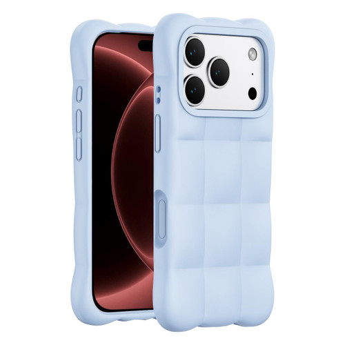 iPhone 18 Pro Cloud Liquid Silicone Phone Case - Blue