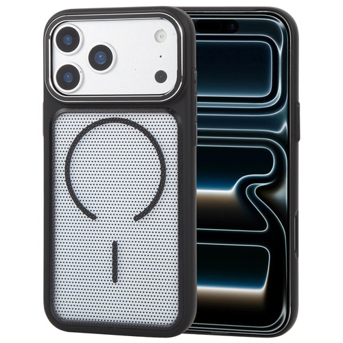 iPhone 18 Pro GEBEI Skin Feel Starry Dot Magnetic Phone Case - Black