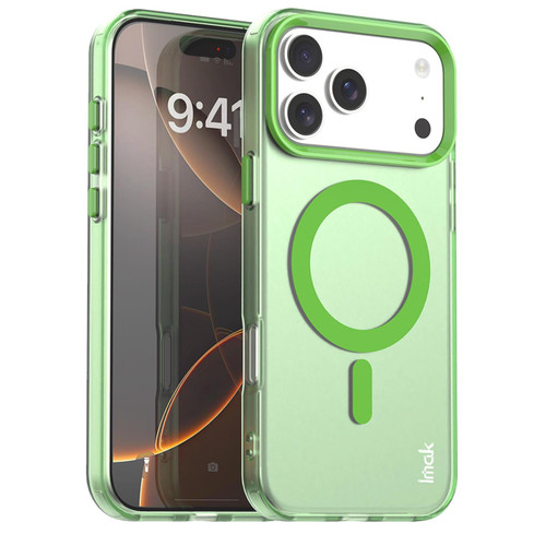 iPhone 18 Pro imak Candy Series Magnetic Shockproof Phone Case - Green