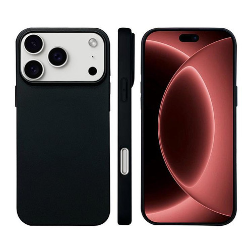 iPhone 18 Pro Liquid Silicone Phone MagSafe Case - Black