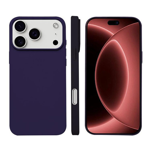 iPhone 18 Pro Liquid Silicone Phone MagSafe Case - Dark Purple