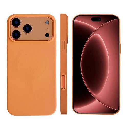 iPhone 18 Pro Liquid Silicone Phone MagSafe Case - Orange