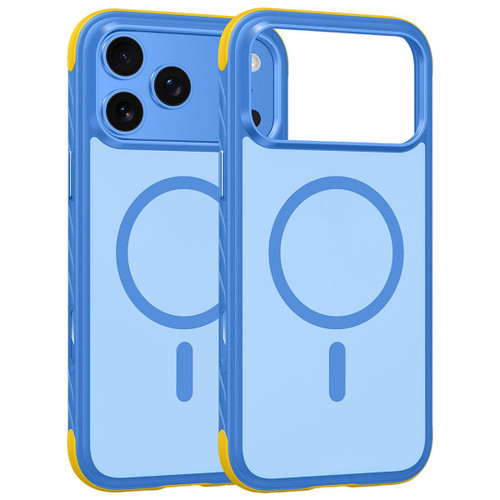 iPhone 18 Pro Magnetic Shockproof Protective Phone Case - Blue