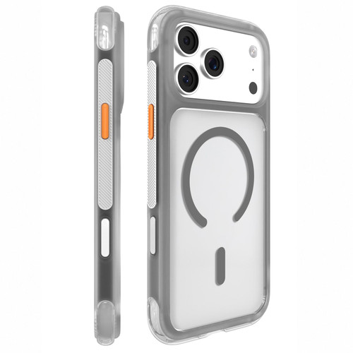 iPhone 18 Pro Mutural AirShield Series Magnetic Phone Case - Grey