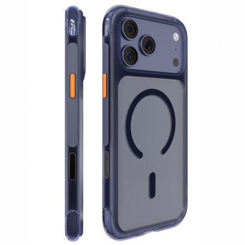 iPhone 18 Pro Mutural AirShield Series Magnetic Phone Case - Navy Blue
