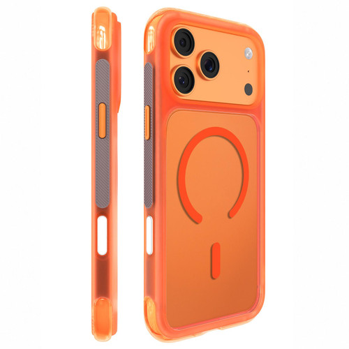 iPhone 18 Pro Mutural AirShield Series Magnetic Phone Case - Orange