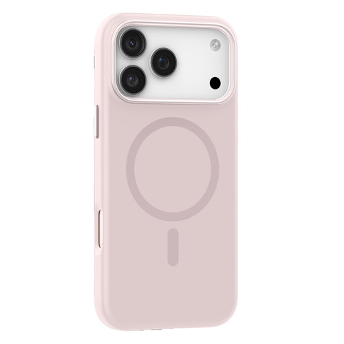 iPhone 18 Pro Mutural Karen Series Liquid Silicone MagSafe Phone Case - Pink