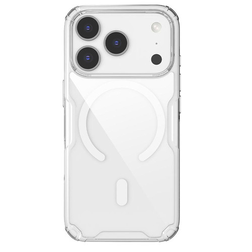 iPhone 18 Pro NILLKIN Ultra Clear Magsafe PC + TPU Phone Case - White