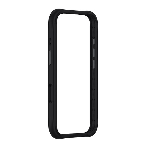 iPhone 18 Pro Phone Silicone Frame Bumper - Black