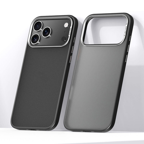 iPhone 18 Pro SULADA Skin Feel Matte Shockproof Phone Case - Black