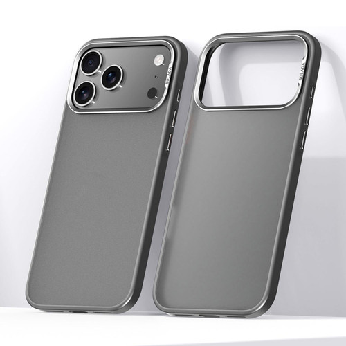 iPhone 18 Pro SULADA Skin Feel Matte Shockproof Phone Case - Grey