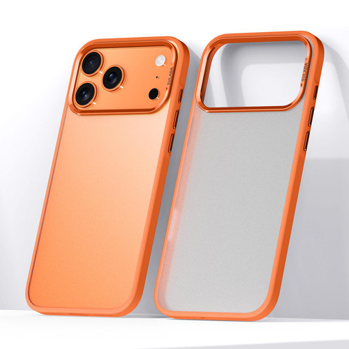 iPhone 18 Pro SULADA Skin Feel Matte Shockproof Phone Case - Orange