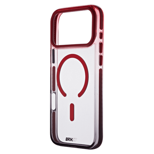 Brik - Color Fade Magsafe Case for Apple iPhone 18 Pro Max / 17 Pro Max - Red