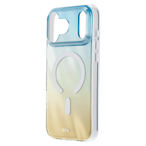 Brik - Cool Blue Iridescent Magsafe Case for Apple iPhone 18 Pro / 17 Pro - Blue