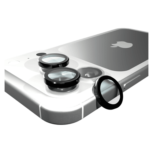 Cellhelmet - Tempered Glass Camera Screen Protector Individual Lens Covers for Apple iPhone 17 Pro / iPhone 17 Pro Max - Clear