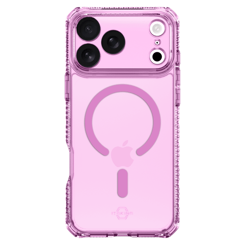 Itskins - Hybridr Vapor Magsafe Case for Apple iPhone 17 Pro Max / 18 Pro Max - Light Pink