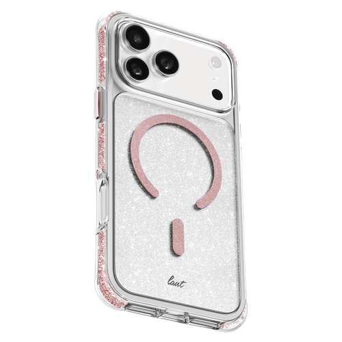 Laut - Aero Sparkle Magsafe Case for Apple iPhone 17 Pro / 18 Pro - Crystal Pink