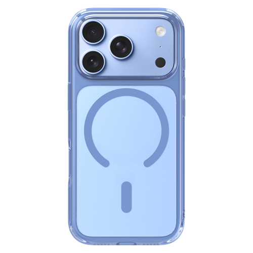 Laut - Crystal Fluro Case for Apple iPhone 18 Pro - Clear Blue