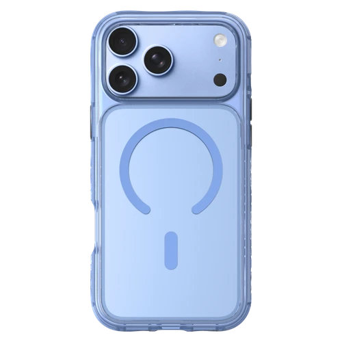 Laut - Crystal Matter X Case for Apple iPhone 18 Pro Max - Blue Crystal