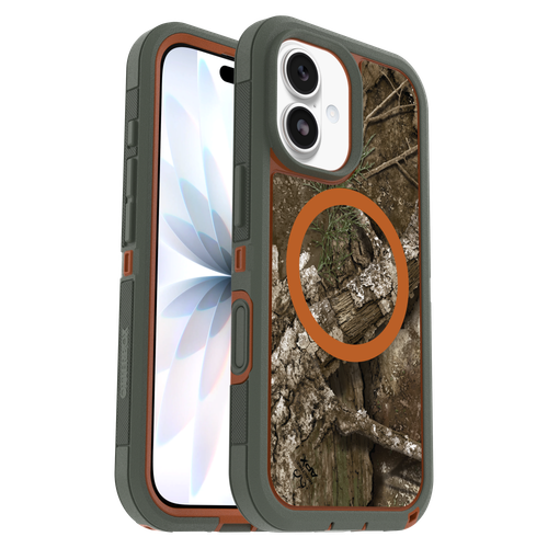 Otterbox - Defender Pro Xt Clear Magsafe Case with Camera Control for Apple iPhone 18 Pro / 17 Pro - Real Tree