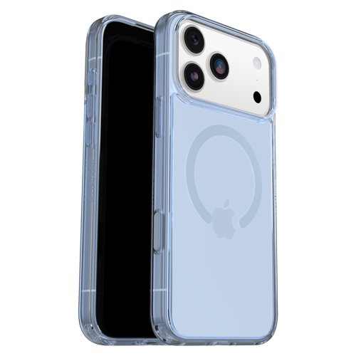 Otterbox - Symmetry Clear Mag Case Camera Control for iPhone 17 Pro Max / 18 Pro Max - Blue Bliss