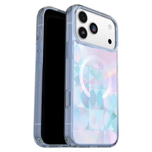 Otterbox - Symmetry Clear Mag Case Camera Control for iPhone 17 Pro Max / 18 Pro Max - Opal Prism