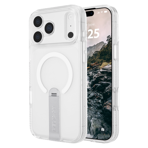 Pelican - Protector Magsafe Case with Stand for Apple iPhone 18 Pro / 17 Pro - Clear