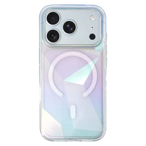 Prodigee - Geo Magsafe Case for Apple iPhone 18 Pro / 17 Pro - Iridescent