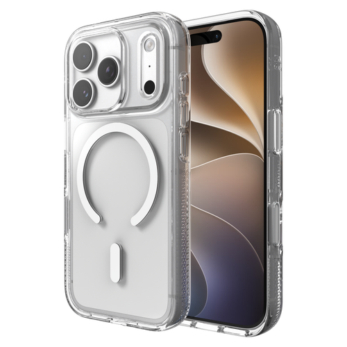 Zagg - Crystal Palace Snap Magsafe Case for Apple iPhone 18 Pro / 17 Pro - Clear