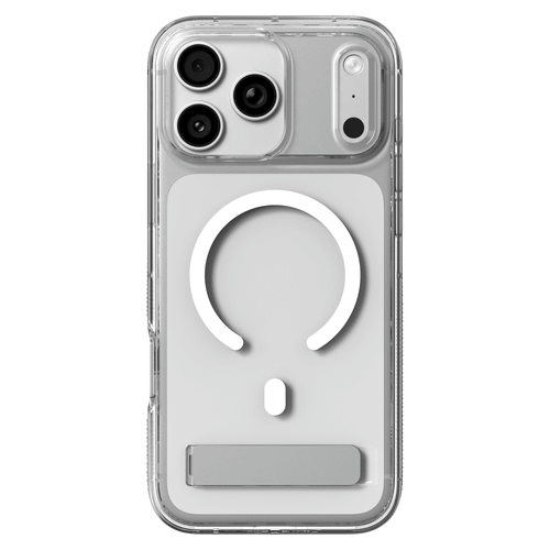 Zagg - Crystal Palace Snap Magsafe Case with Kickstand for Apple iPhone 18 Pro Max / 17 Pro Max - Clear