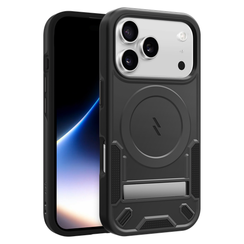 Zizo - Transform Magsafe Case with Kickstand for Apple iPhone 18 Pro - Black