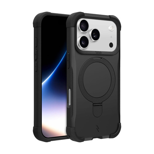 ZIZO Bravix Bundle iPhone 18 Pro / 17 Pro 4-in-1 MagSafe Case Bundle - Black