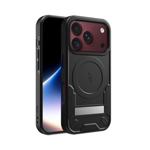 ZIZO Transform Series iPhone 18 Pro / 17 Pro Kickstand MagSafe Case - Black