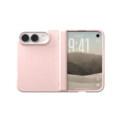 CLICK Flex Fold Series iPhone Duo Case - Blush Pink