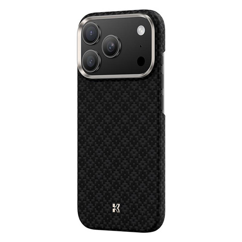 iPhone 18 Pro / 17 Pro Benks Color Shield C1 Classic Kevlar Woven Diamond MagSafe Phone Case - Black