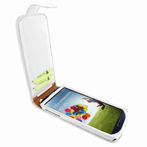 Piel Frama 620 White Magnetic Leather Case for Samsung Galaxy S4
