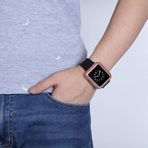Apple Watch Series 5 44mm Rose Gold Aluminum Alloy Magnetic Protector Cover  - Cases.com