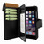Piel Frama 764 Black Ostrich WalletMagnum Leather Case for Apple iPhone 7 / 8