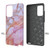 MyBat Fuse Hybrid Protector Cover for Samsung Galaxy Note 20 - Purple Marbling / Black